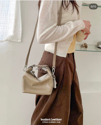Korean APM Collection BUCKS&LEATHER Leather Bag (Preorder)