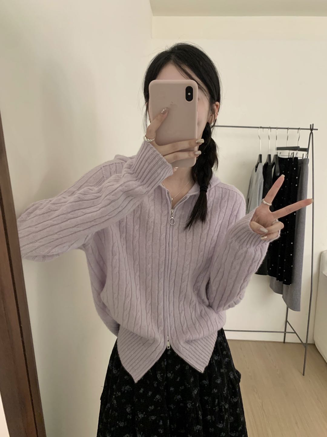 Kelly Designs Wool Multiple Colors Zip Up Cardigan (Instock)