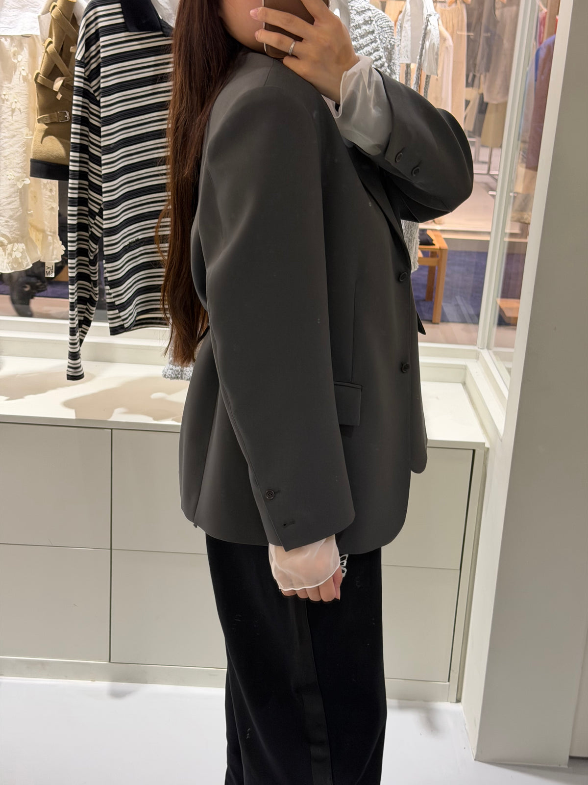 Korean APM Collection Layer Suit and Skirt Shorts (Instock)