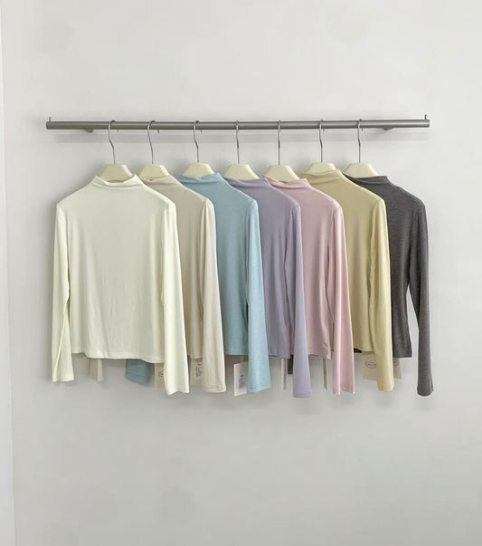 Kelly Designs Multiple Colors Mid Neck Top (Instock)