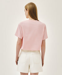 Marithe AEROCOOL SMALL CLASSIC LOGO TEE pink(Instock)