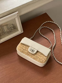 Korean APM Collection Leather White Bag (Instock)