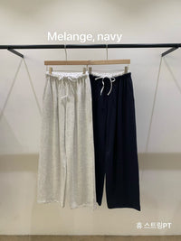 Korean APM Collection Vegetable Navy Pants (Instock)