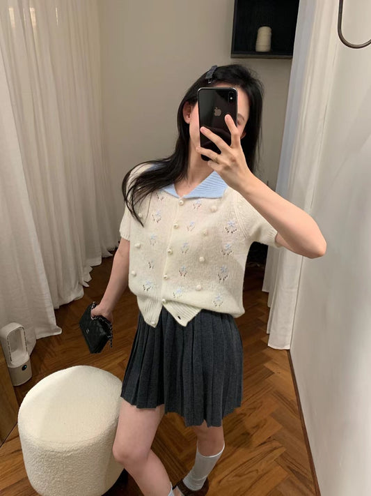 Kelly Designs Handmade Pearl Top (Instock)