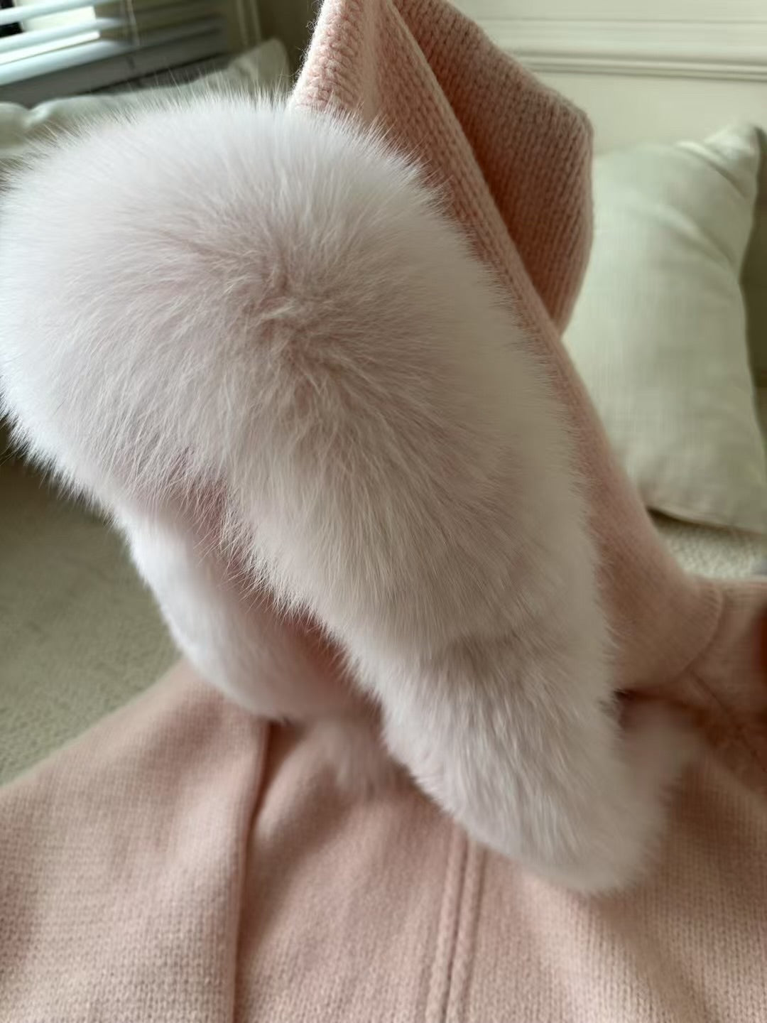 Kelly Designs 9 Colors Fox Fur Zip Up Jacket (Instock)