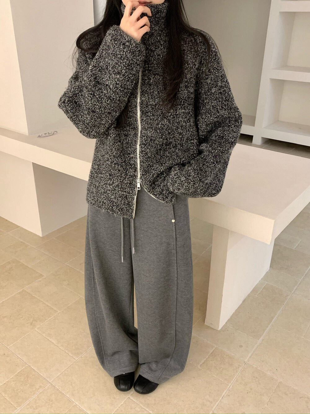 Kelly Designs Fleece-Lined Wool Blend Relaxed Blade-Cut Pants | Upgraded Baby Fleece (Instock)