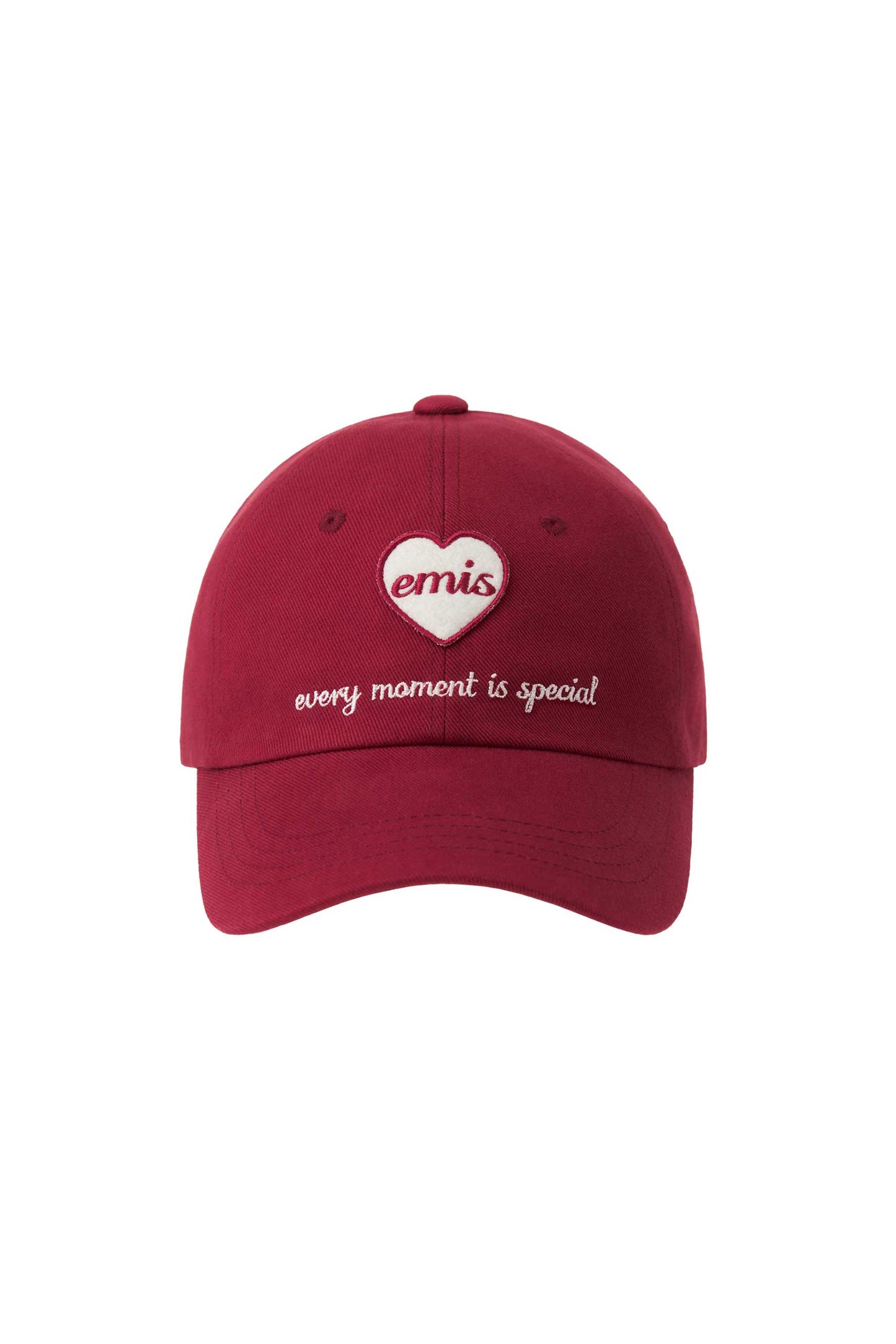 EMIS HEART WAPPEN BALL CAP-RED (Instock)