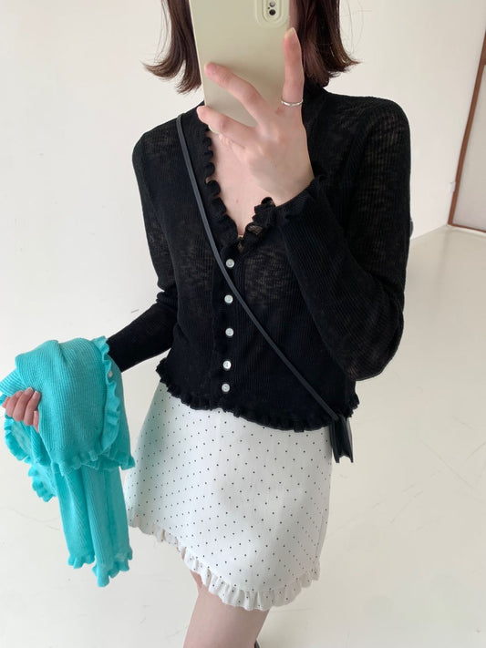 Kelly Designs SunCover Tencel linen Black Cardigan (Instock)