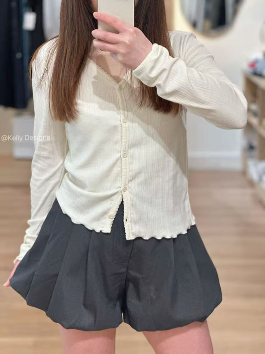 Kelly Designs Half Elasticity Shorts-2 Colors (Instock)