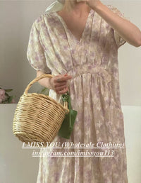 Korean APM Collection I Miss You Yellow Dress (Instock)