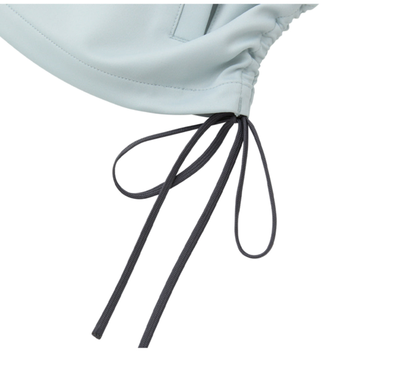 Korean Nerdy Collection 2pcs RIBBON TRACK SHORTS MINT SET (Instock)