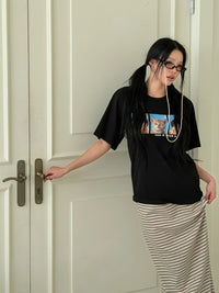 Korean APM Collection Kittens Tshirt-3 Colors (Instock)