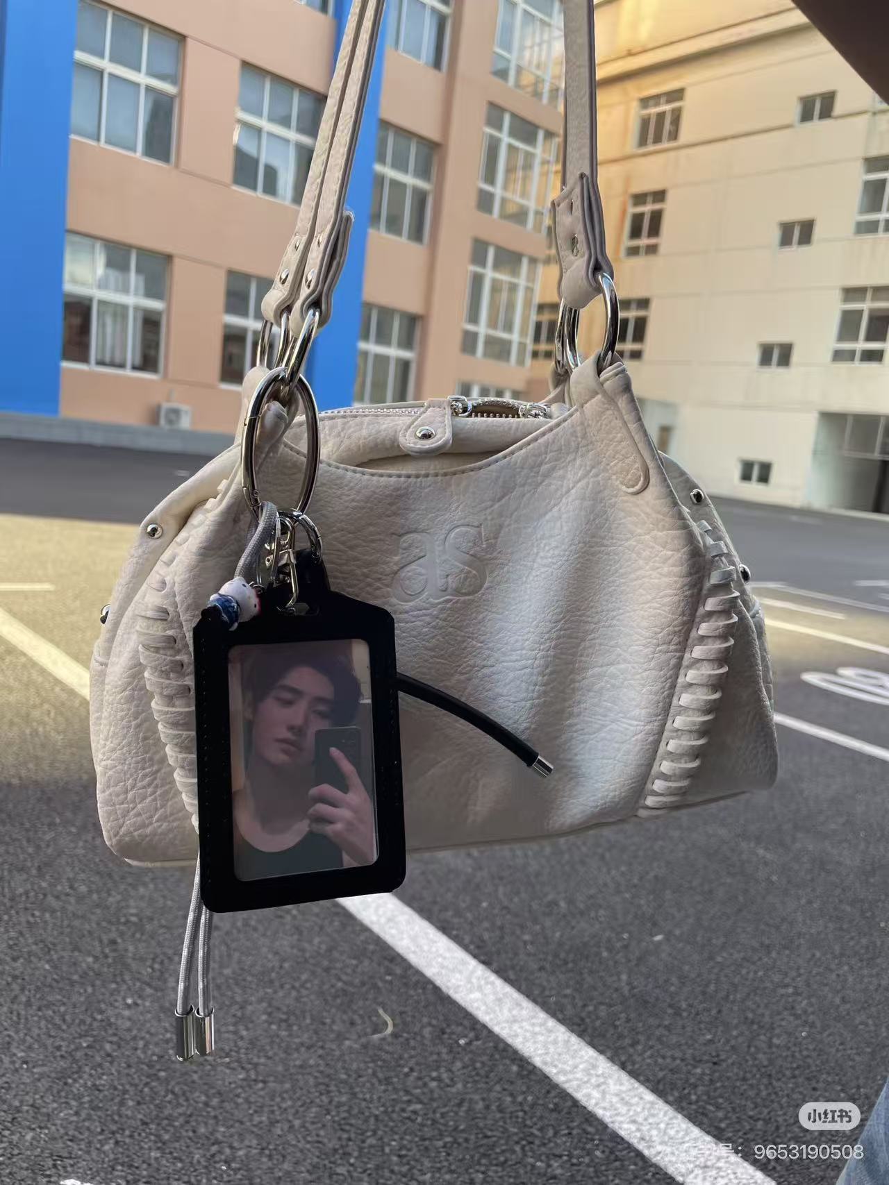 Ason BONITA MINI BAG / IVORY (Instock)