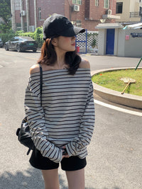 Kelly Designs 4 Colors Off Shoulder Top (Instock)