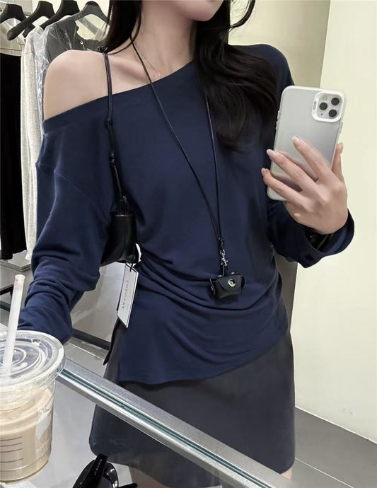 Kelly Designs Three Colors Top with Chain (Instock)