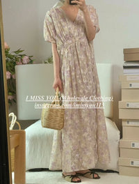 Korean APM Collection I Miss You Yellow Dress (Instock)