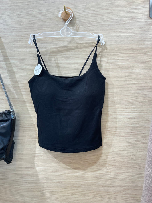 Kelly Designs Black Fleece Bra Top(Instock)