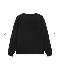 ASON Bebe Oversized Long Sleeve T-Shirt – Black (Instock)