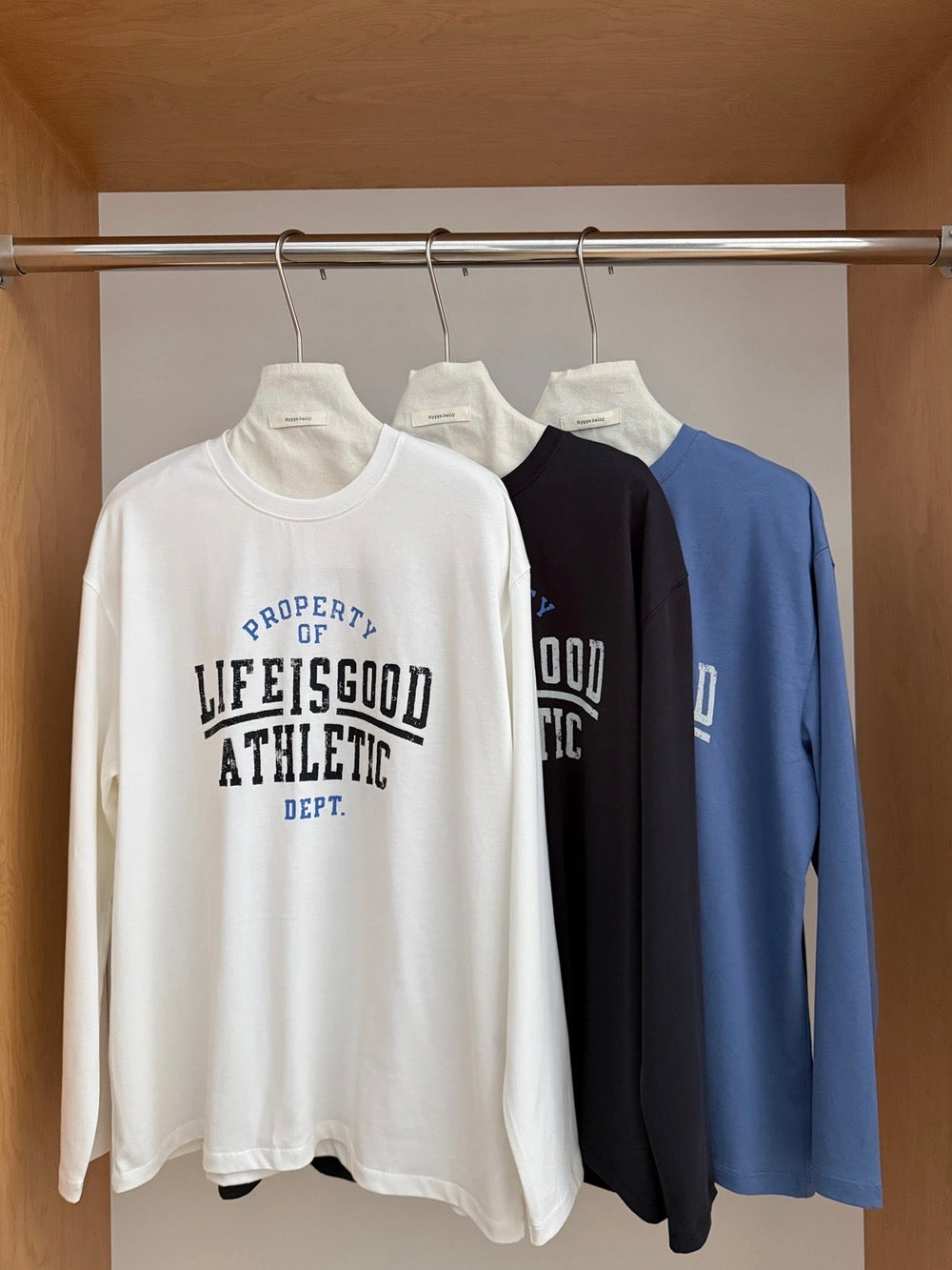 Kelly Designs Oversized Varsity Graphic Long Sleeve Tee (Instock)