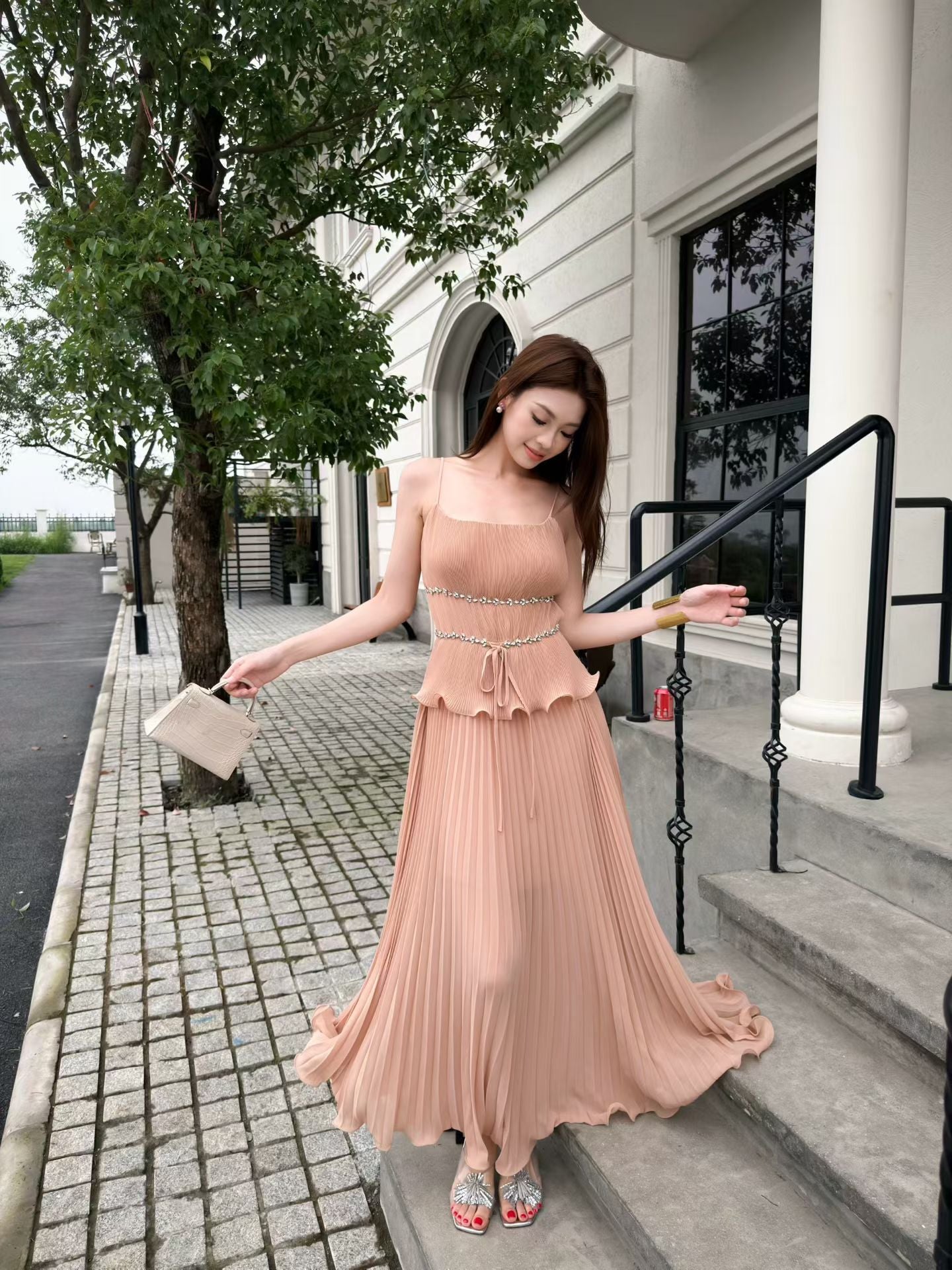 Robe longue à superposition Kelly Designs (en stock)