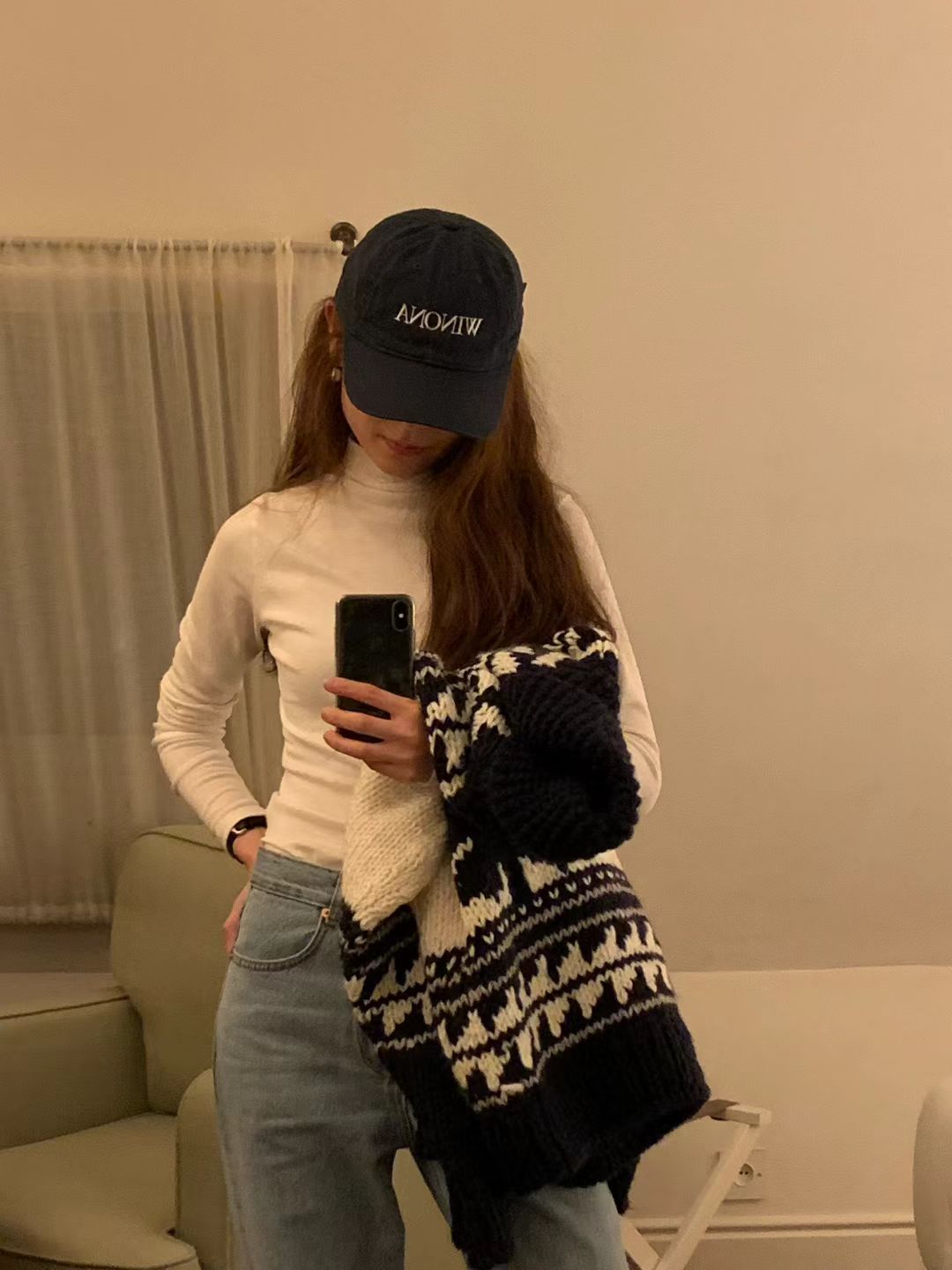 Korean APM Collection OUNCE inner High Neck top- 3 colors (Instock)