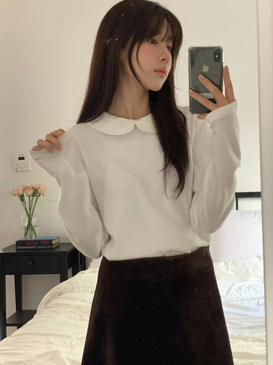 Korean APM Collection Round Neck Top (Instock)