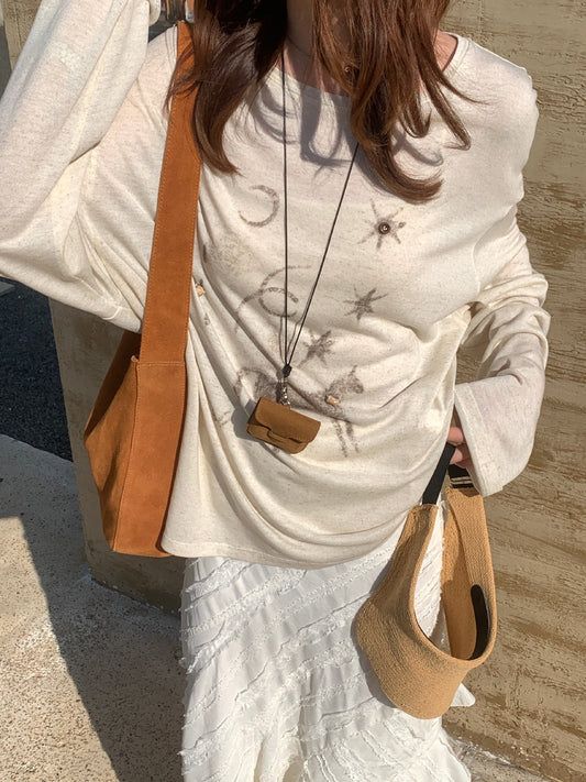 Kelly Designs Spring Long Sleeves Horse Casual Top (Instock)