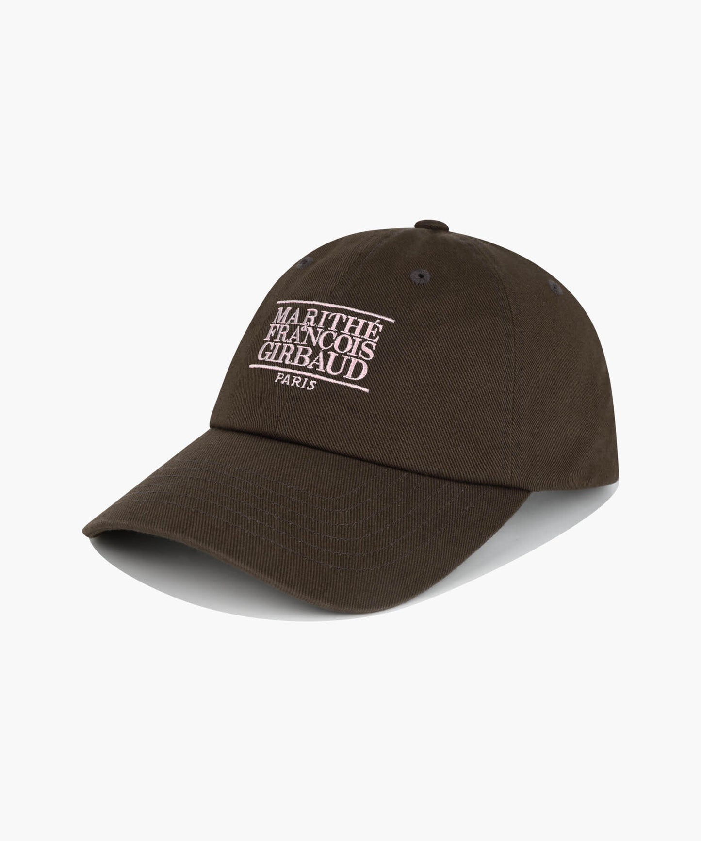Marithe SMALL CLASSIC LOGO CAP dark brown (Instock)