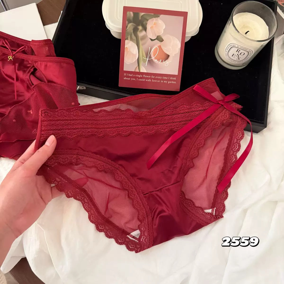 Kelly Designs Red Lace Underwear(Instock)