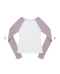 ASON Sorbet Raglan Long Sleeve Tee – Pink (Instock)