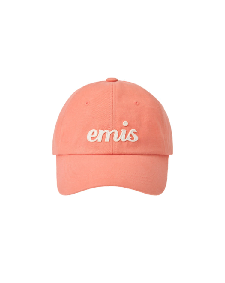 EMIS APPLIQUE BALL CAP-APRICOT (Instock)