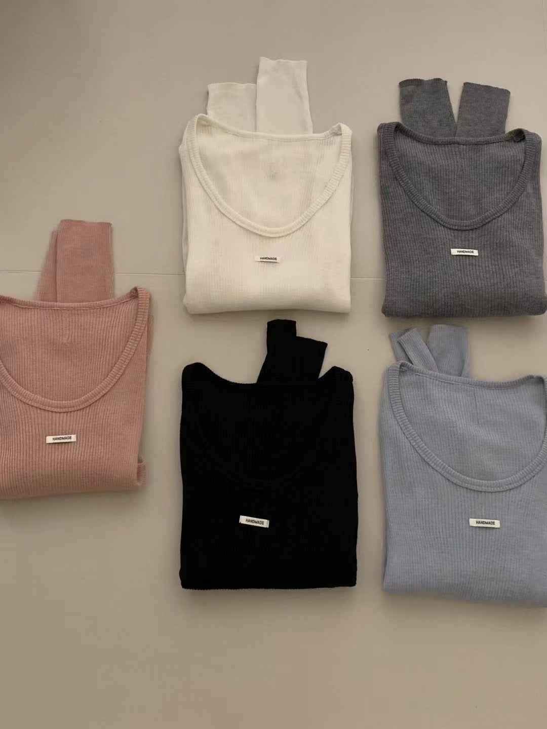 Kelly Designs 5 Colors Round Neck Top (Instock)