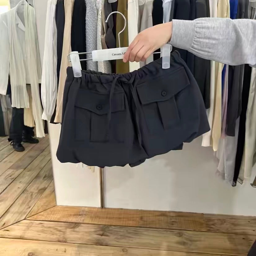 Korean APM Collection Casual Elastic waist Shorts (Instock)
