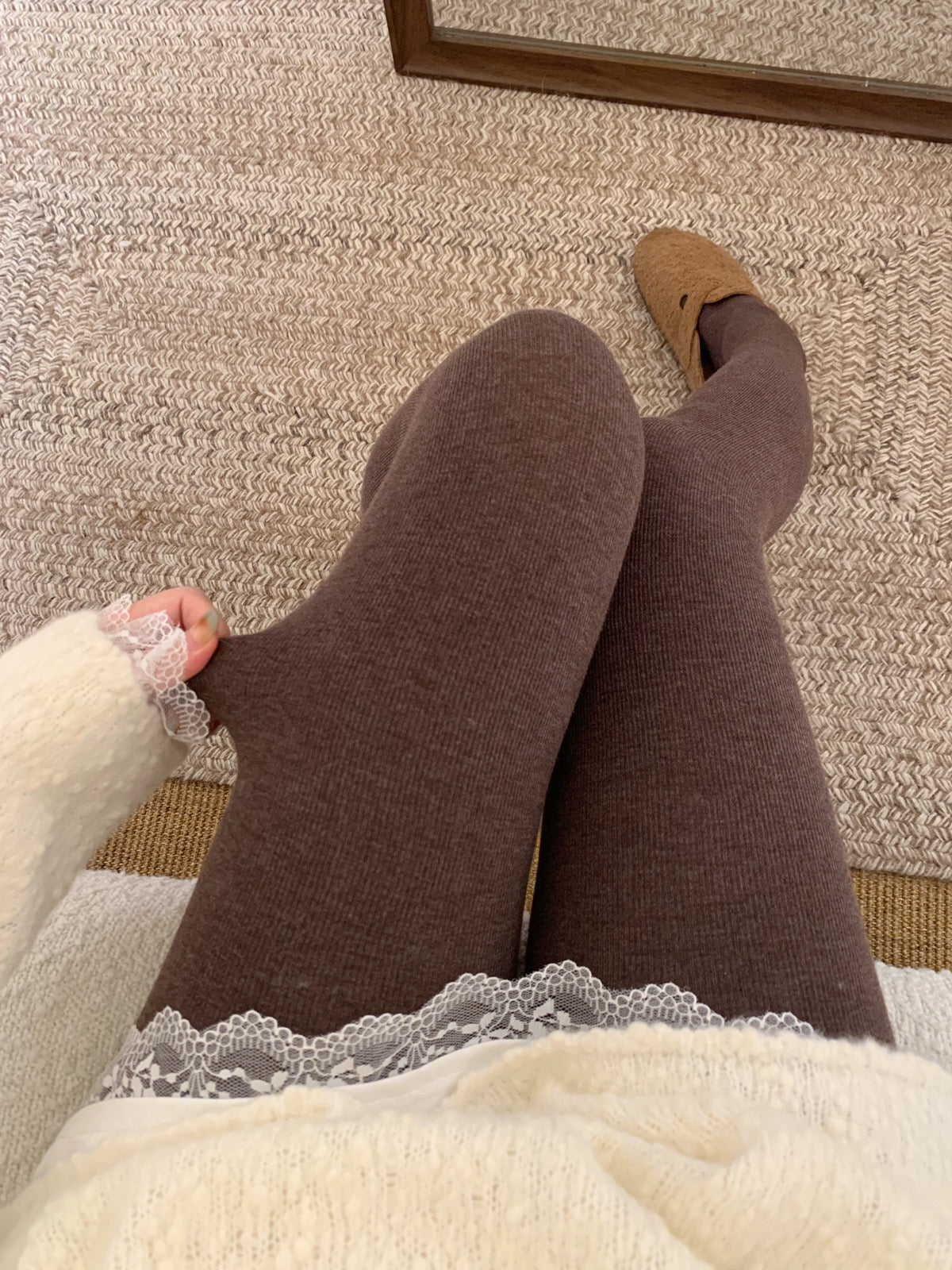 Kelly Designs Heating Thick Section Pantyhose (Instock)