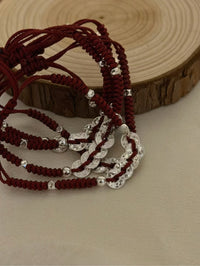 Kelly Designs Red String Five Emperor Coins Bracelet (Instock)