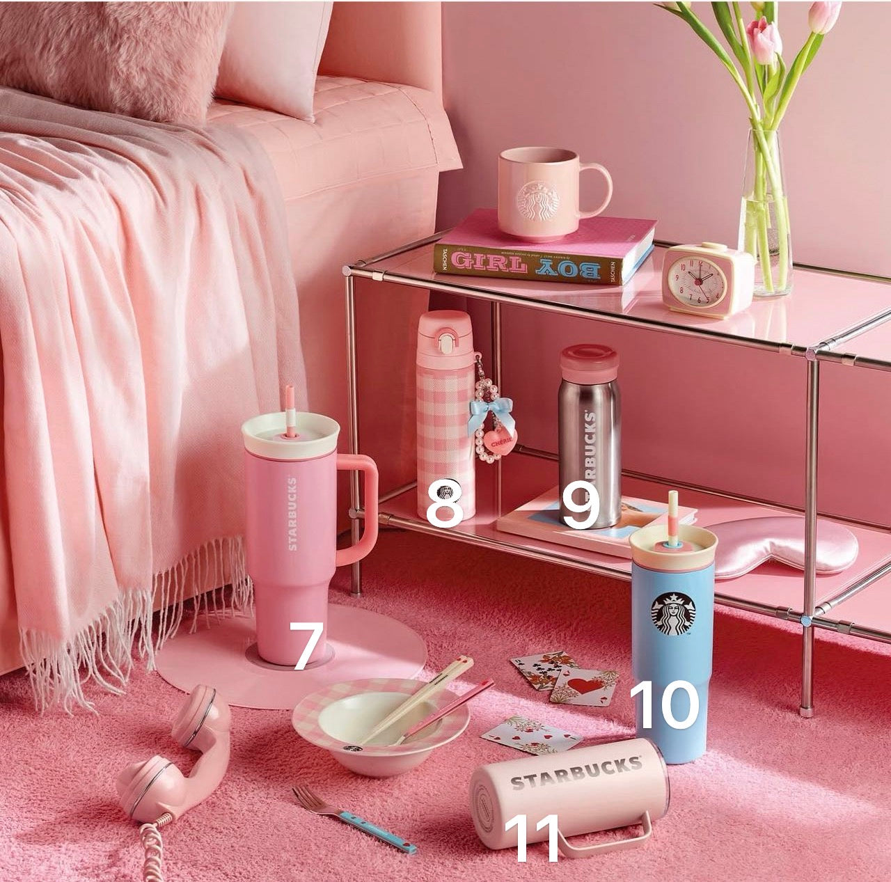 Korean Starbucks collection Valentines Section (Instock)