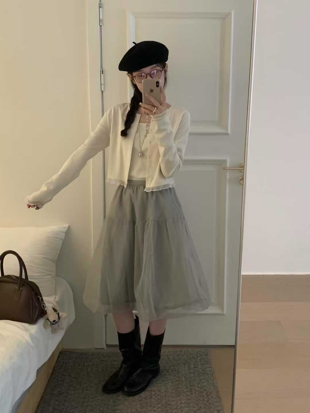 Kelly Designs Three Colors Cami Top and Cardigan Set (Instock)