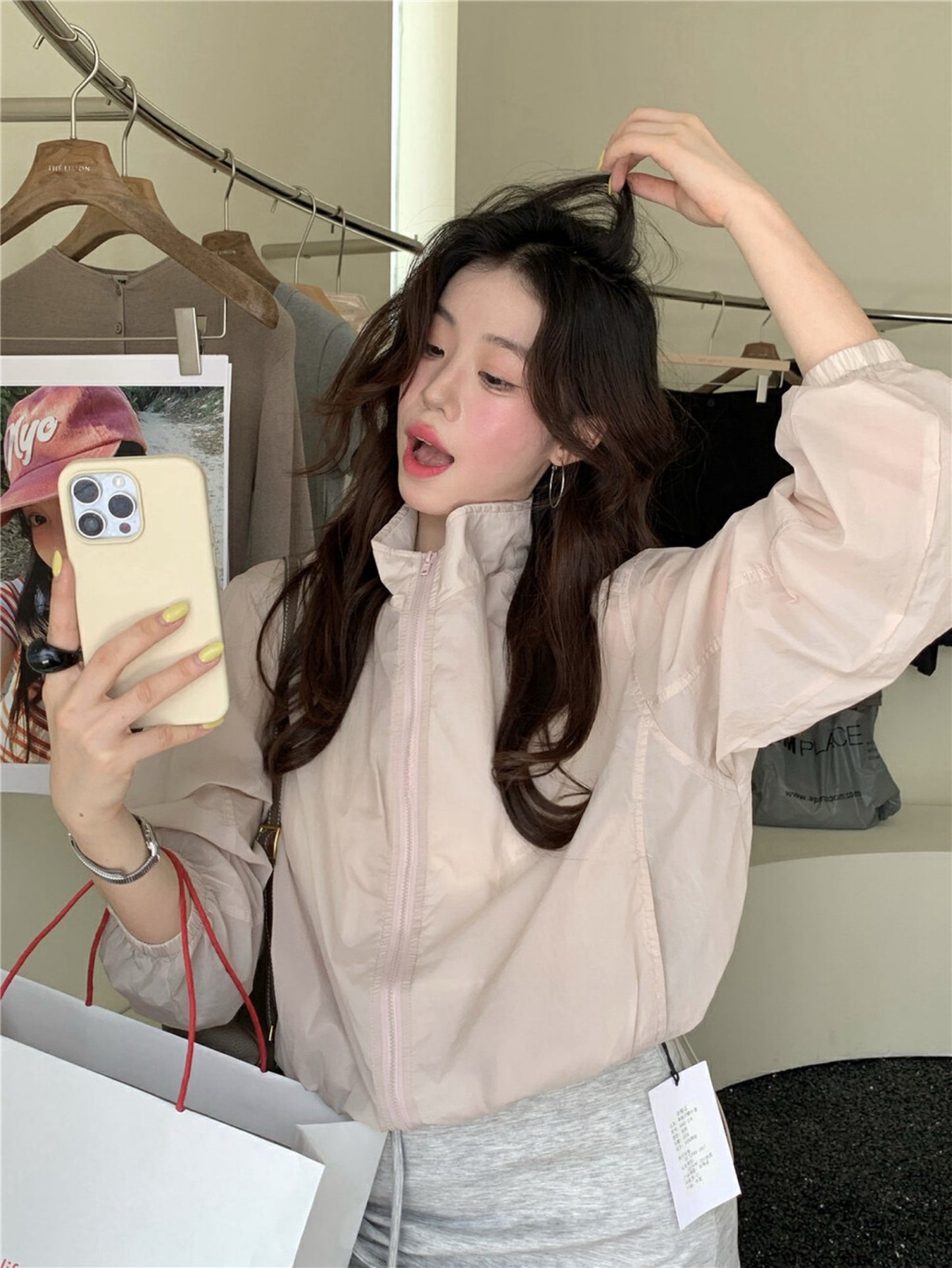 Kelly Designs Breathable Multicolor Sun Protection Jacket(Instock)