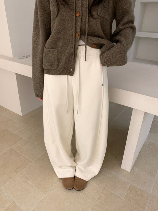 Kelly Designs Fleece-Lined Wool Blend Relaxed Blade-Cut Pants | Upgraded Baby Fleece (Instock)