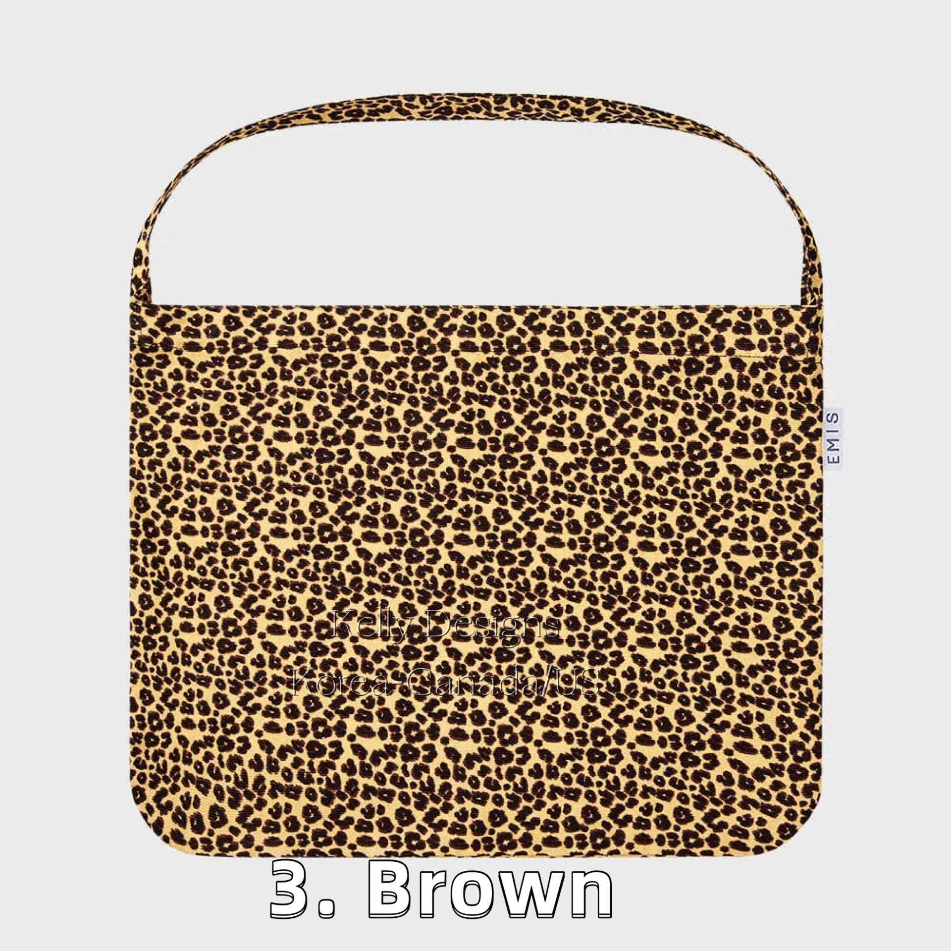 EMIS Eco Bag Collection – Leopard & Paisley (Preorder)