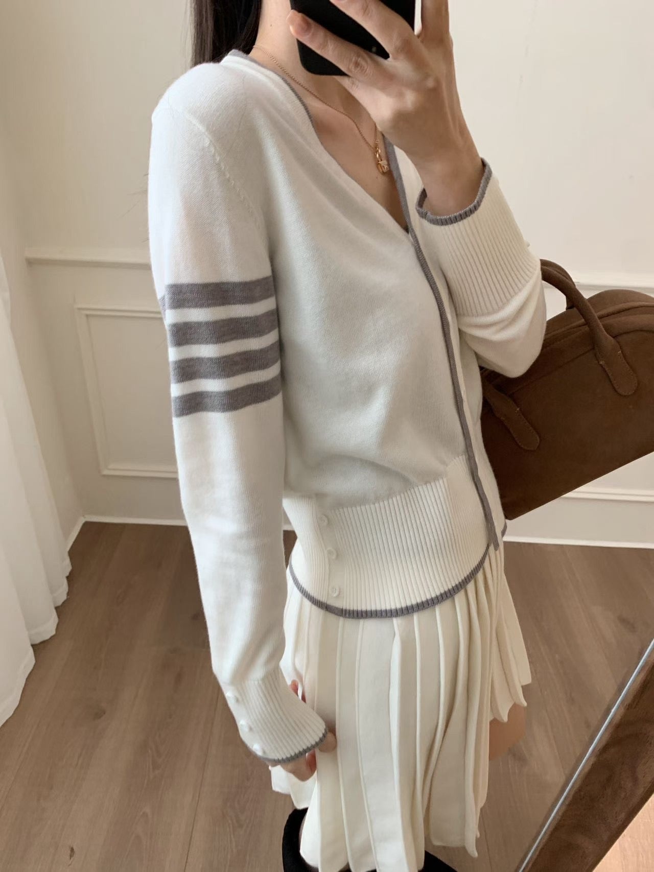 Kelly Designs Knit Cardigan & Skirt Set-3 Colors (Instock)