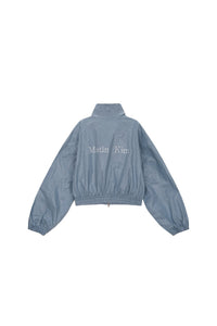 MATIN KIM MATIN COATING CROP BLOUSON IN SKY (Instock)