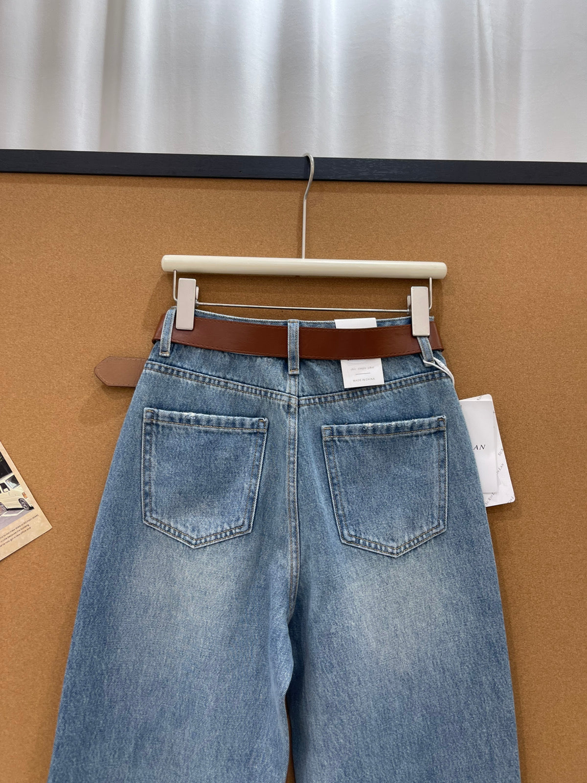 Kelly Designs Four Season Embroidery Horse Jeans-With Belt (Instock)