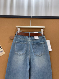 Kelly Designs Four Season Embroidery Horse Jeans-With Belt (Instock)