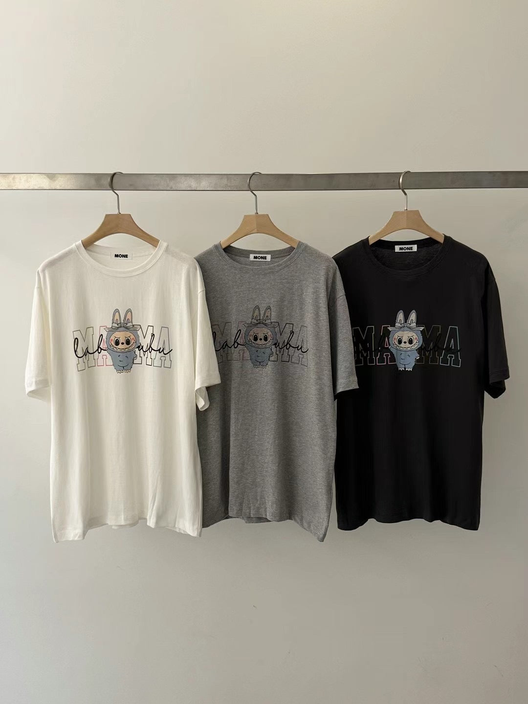 Korean APM Collection Labubu Graphic T-Shirt (Instock)