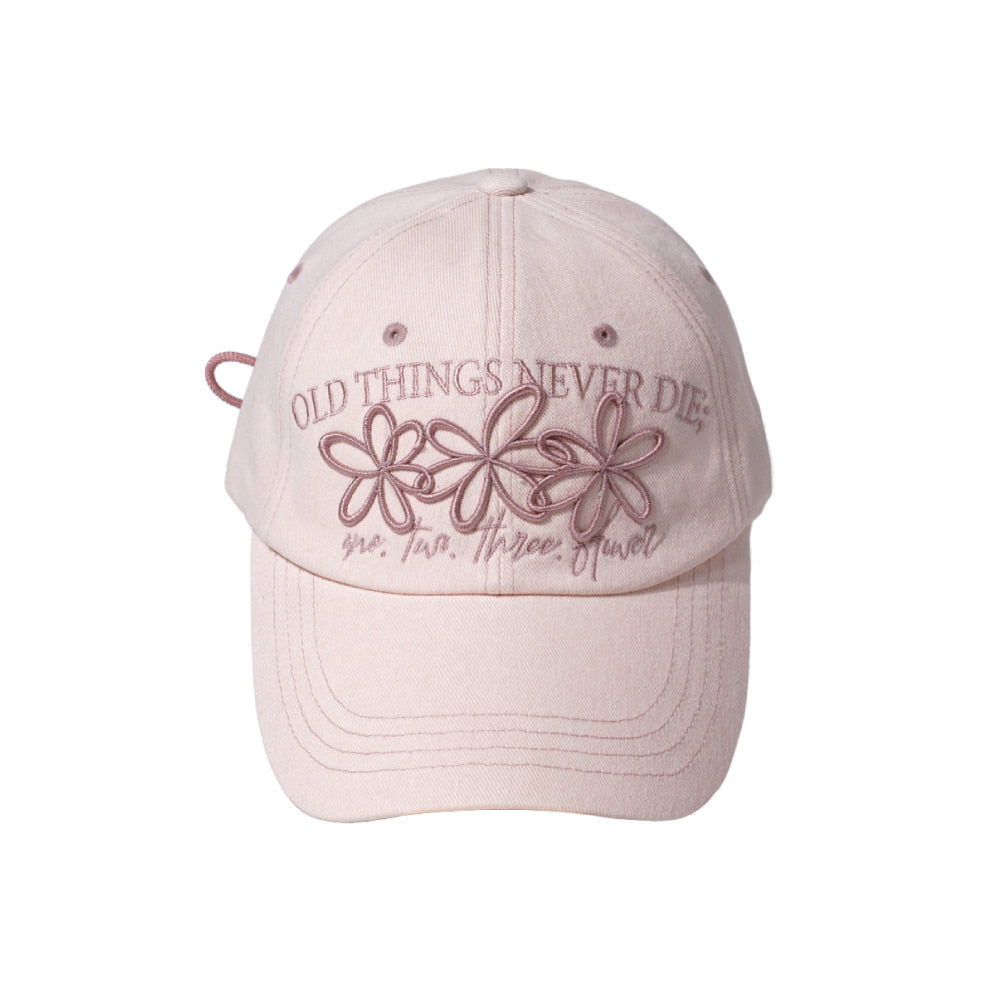 Korean Collection Ongo ONE, TWO, THREE PIGMENT CAP_Pale Pink  (Instock)