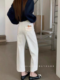 Kelly Designs Four Season White Jeans With Belt(Instock)