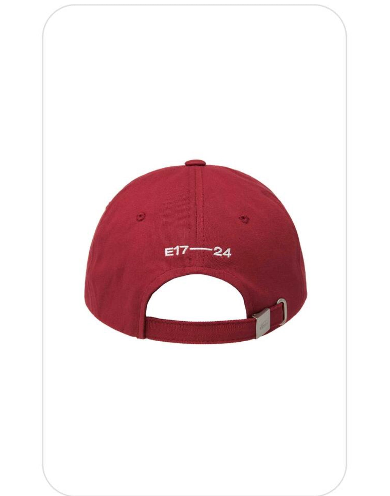 EMIS LAYERED LOGO BALL CAP-RED (Instock)