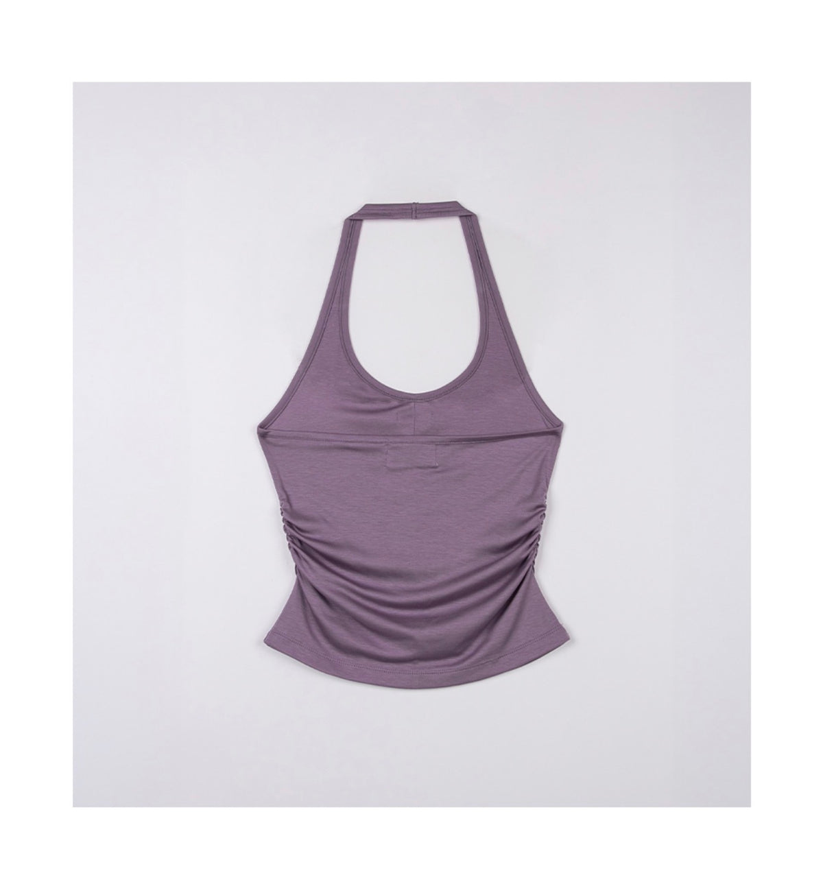 Rolarola HALTER LAYERD T-SHIRT SET PU+M/GY（Instock）