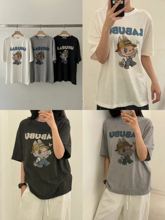Korean APM Collection
 Labubu Graphic T-Shirt (Instock)